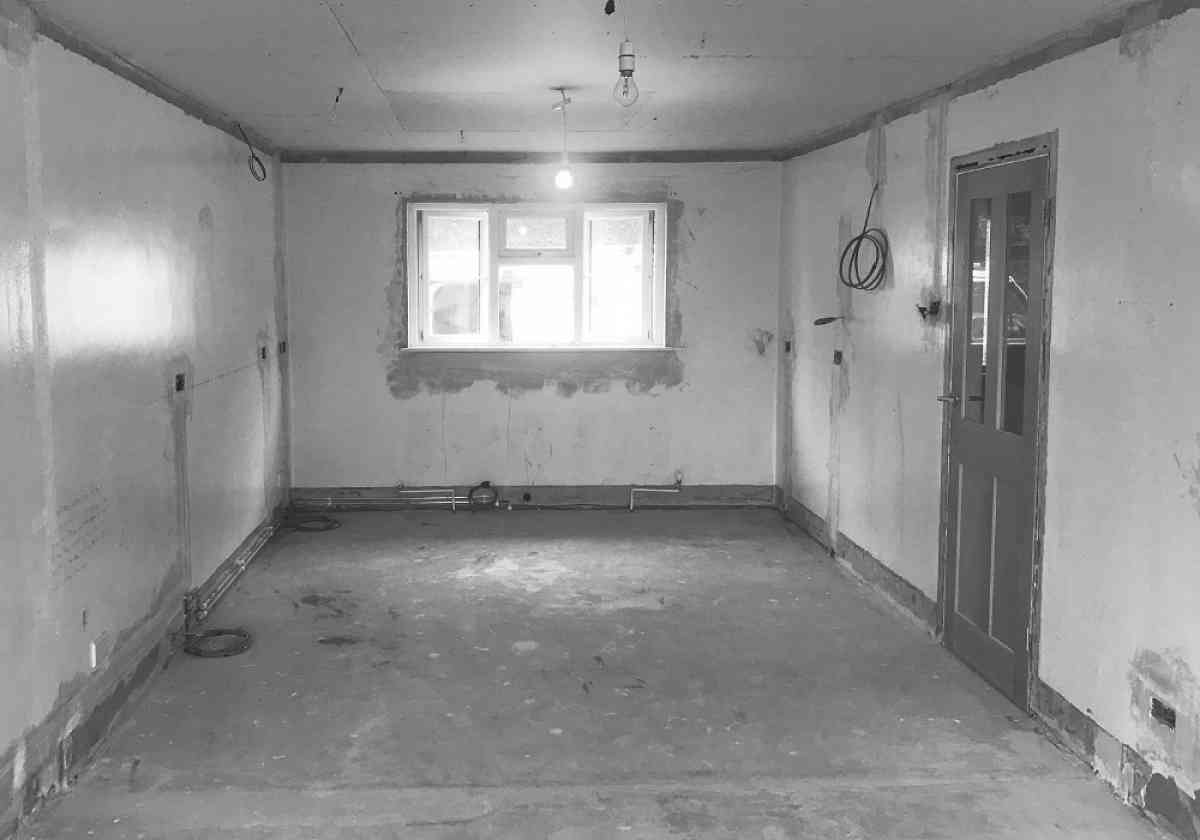 Kitchen Renovation before work started